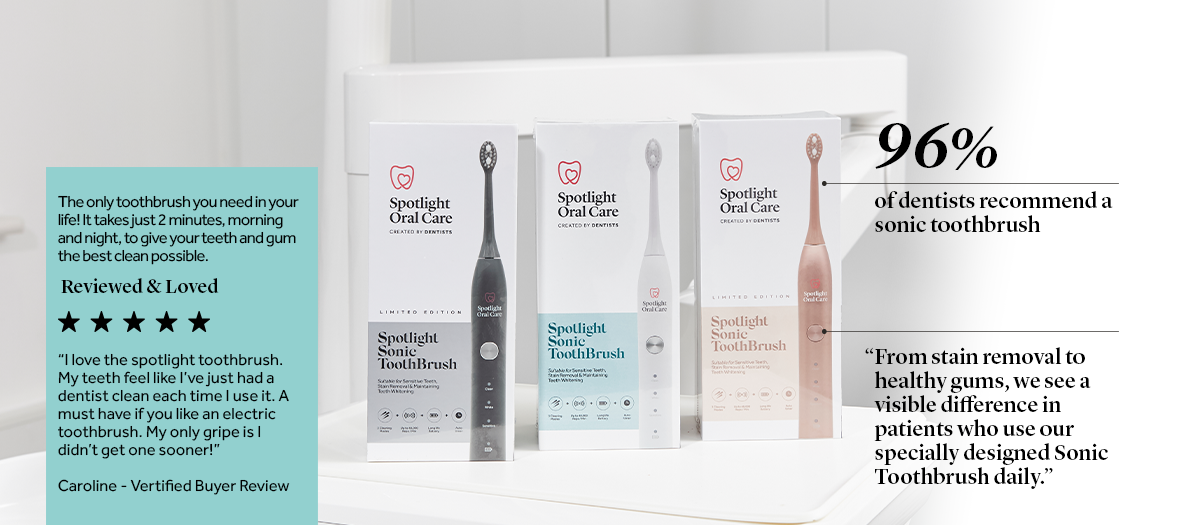 Spotlight Oral Care Sonic Toothbrush Wins Best Overall Toothbrush 2024