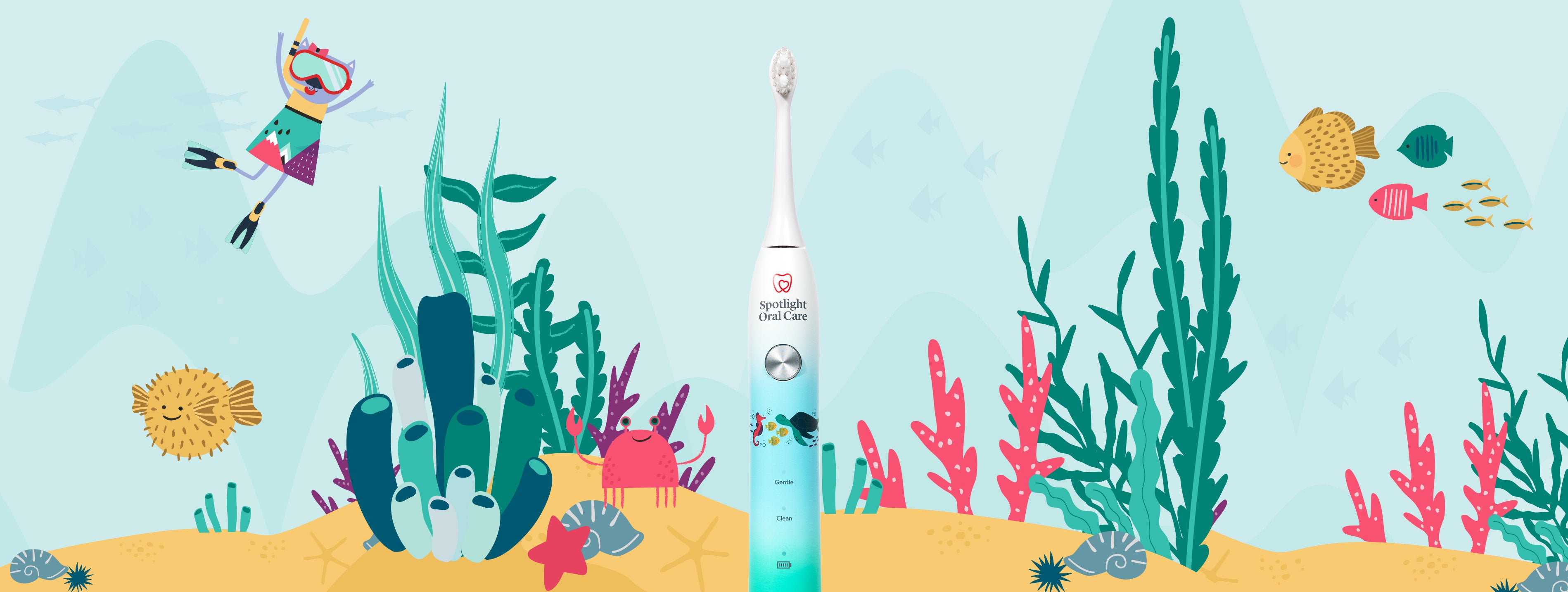 Introducing the Spotlight Sonic Toothbrush for Children!