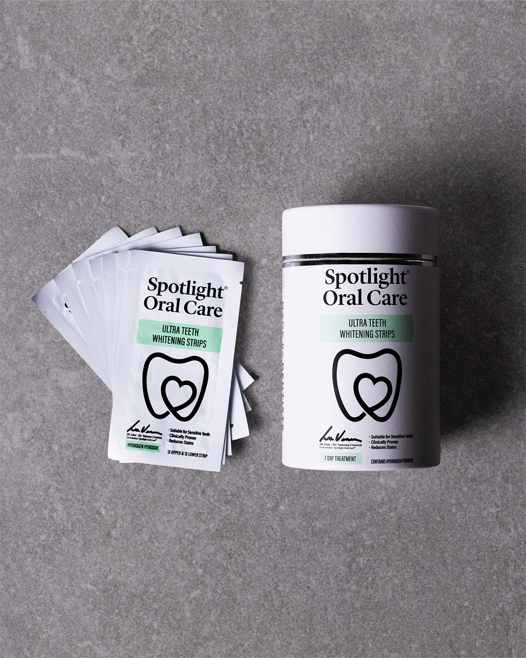 Enamel-safe teeth whitening strips offering a convenient at-home solution for removing stains from coffee, tea, and wine​