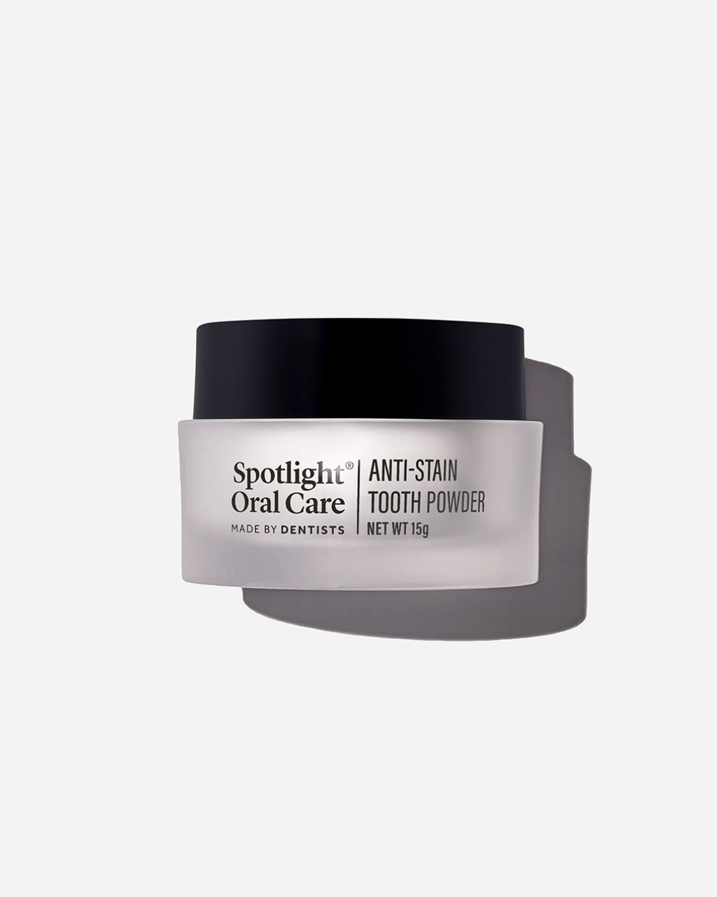 Spotlight Oral Care Anti-Stain Tooth Powder with Perlite and PAP for effective stain removal and enamel protection​