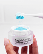 Clinically formulated tooth powder combining volcanic mineral Perlite and PAP to gently whiten teeth without sensitivity​