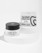 Spotlight Oral Care's Anti-Stain Tooth Powder providing a refreshing brushing experience with patented whitening technology​