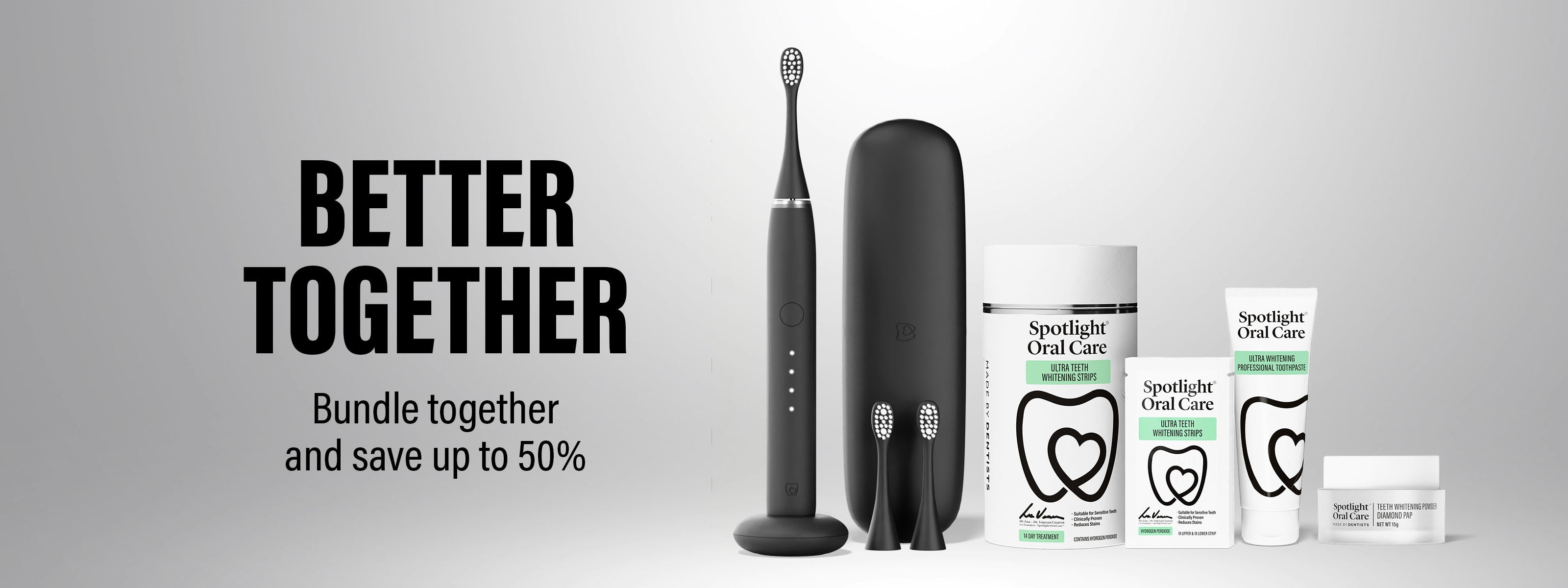 save up to 50% with bundles for your oral care