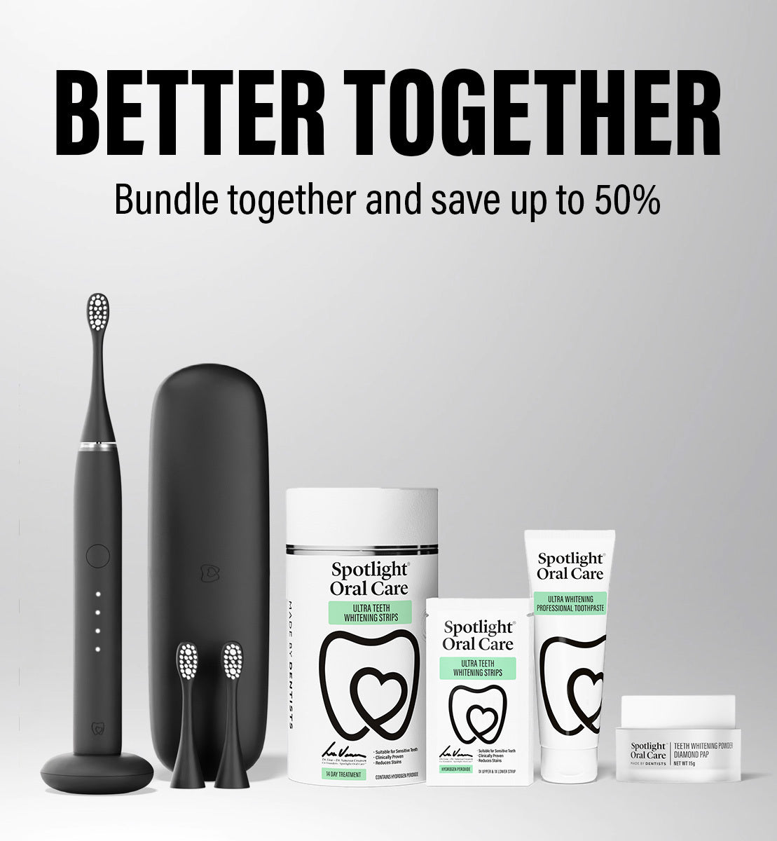 save up to 50% with bundles for your oral care