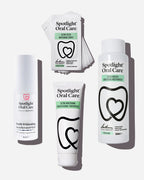 Spotlight Oral Care Daily Whitening Bundle featuring Ultra Teeth Whitening Strips, Ultra Whitening Professional Toothpaste, Accelerator Gel and Mouthwash
