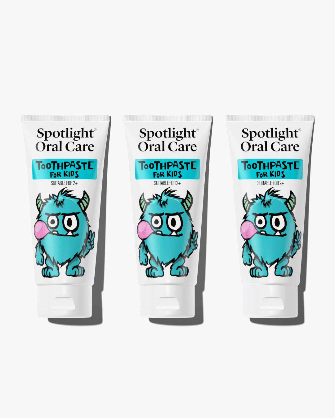 Kids Monster Toothpaste X3 Bundle