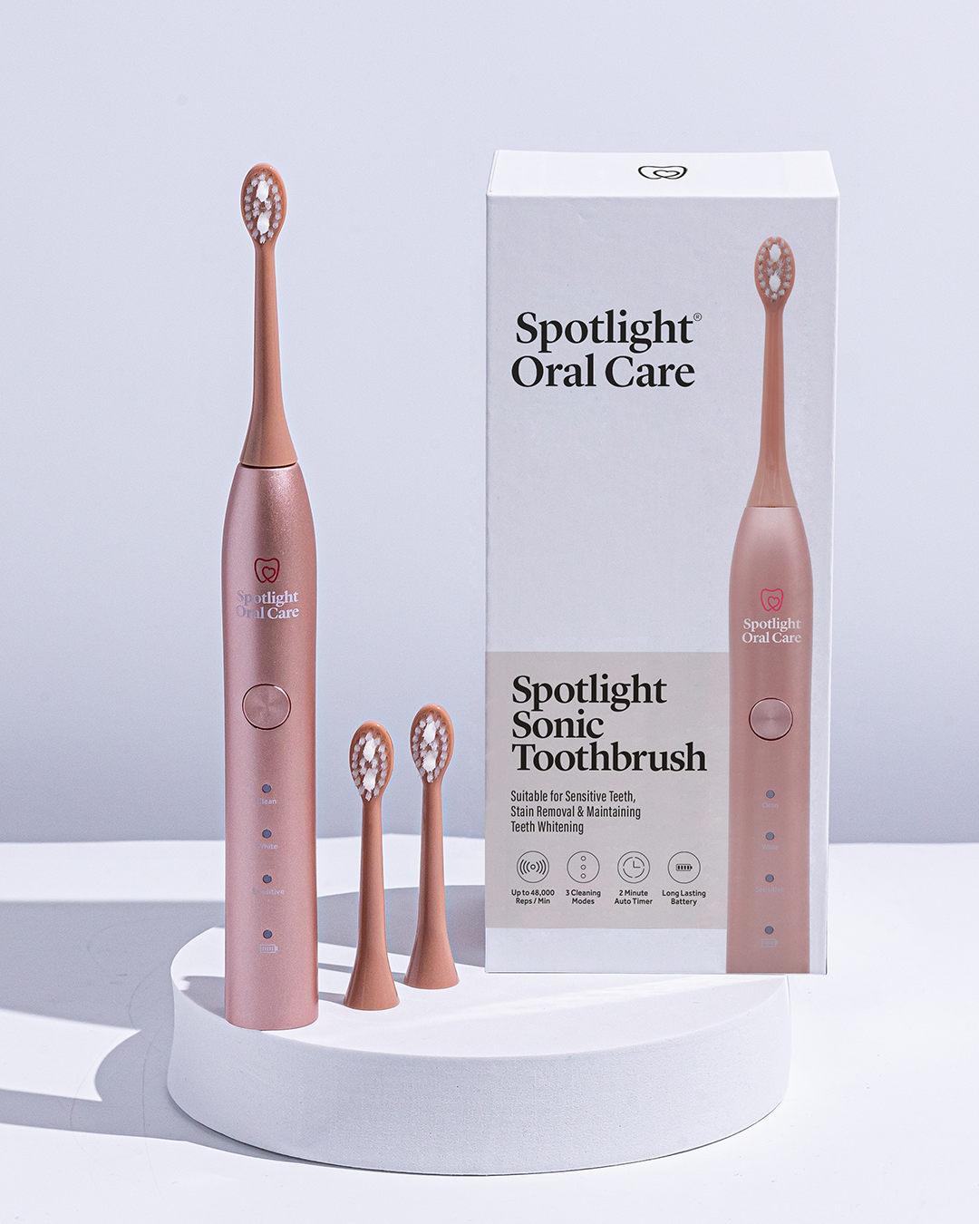 Rose Gold Sonic Toothbrush