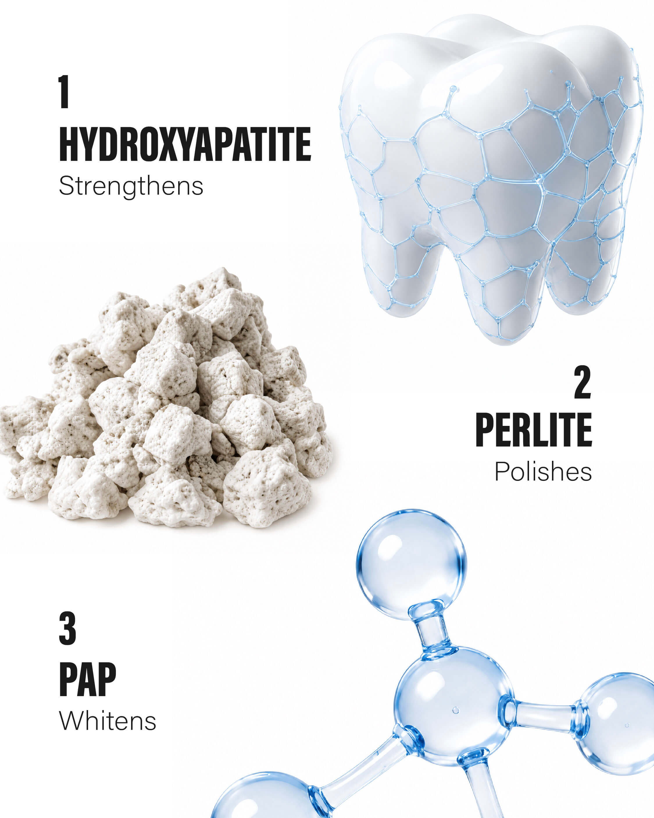 Advanced Action Hydroxyapatite Whitening Powder