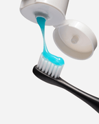 Blue gel formula toothpaste providing effective stain removal and a refreshing brushing experience​