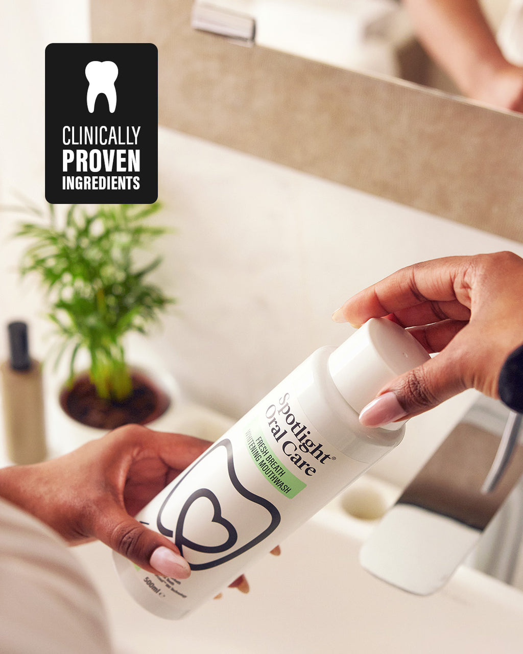 Fresh Breath Whitening Mouthwash