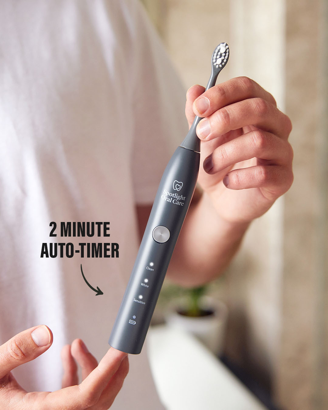 Sonic Electric Toothbrush (Graphite Grey)
