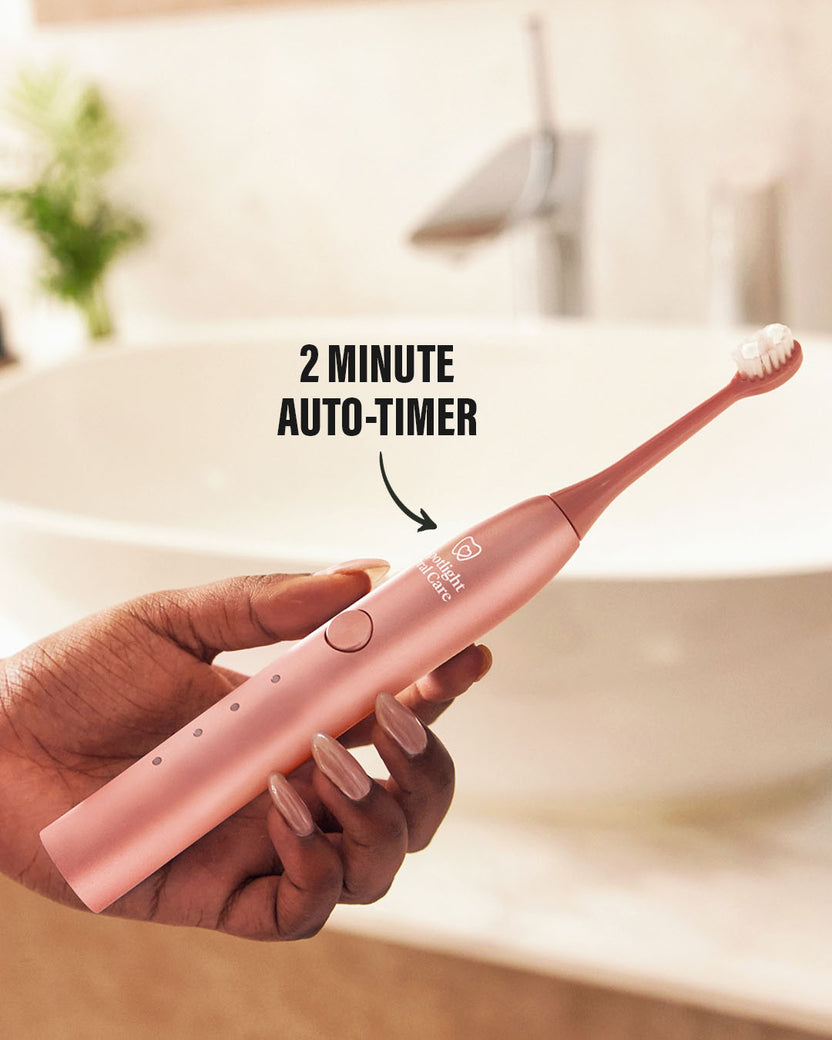 Sonic Rose Gold Electric Toothbrush | Spotlight Oral Care UK
