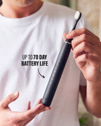 Jet Black Sonic Pro Electric Toothbrush