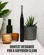 Jet Black Sonic Pro Electric Toothbrush