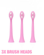 Sonic Toothbrush Replacement Heads - Pink