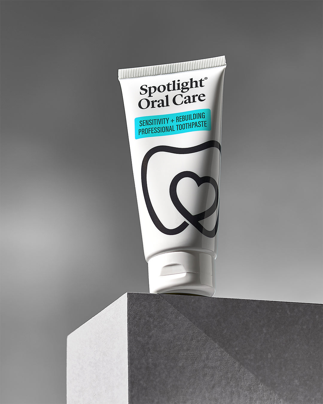 Spotlight Oral Care Sensitivity + Rebuilding Professional Toothpaste with Potassium Citrate, Hydroxyapatite, and Sodium Fluoride for sensitivity relief​ and a stronger enamel