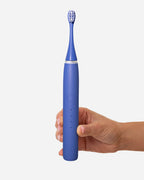 Dentist-developed Electric Blue replacement heads for the Sonic Pro Toothbrush, recommended for replacement every 3 months​