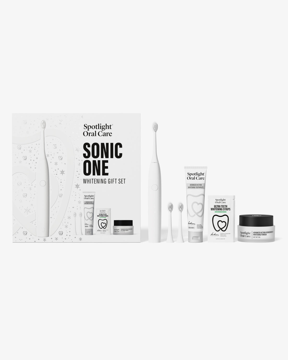 Sonic One Whitening Gift Set - White