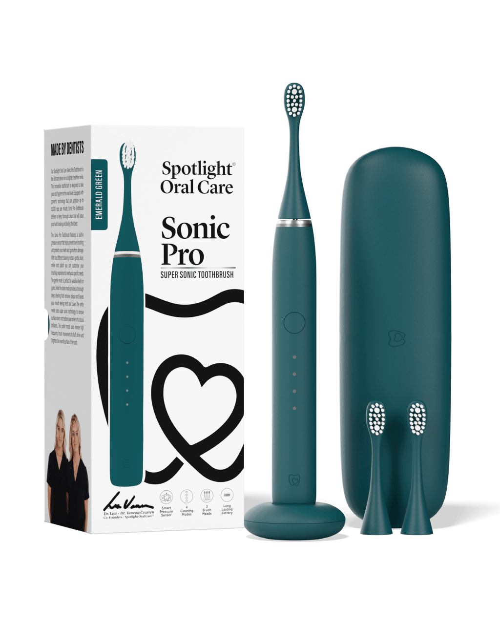 Sonic Pro Limited Edition Electric Toothbrush - Emerald Green