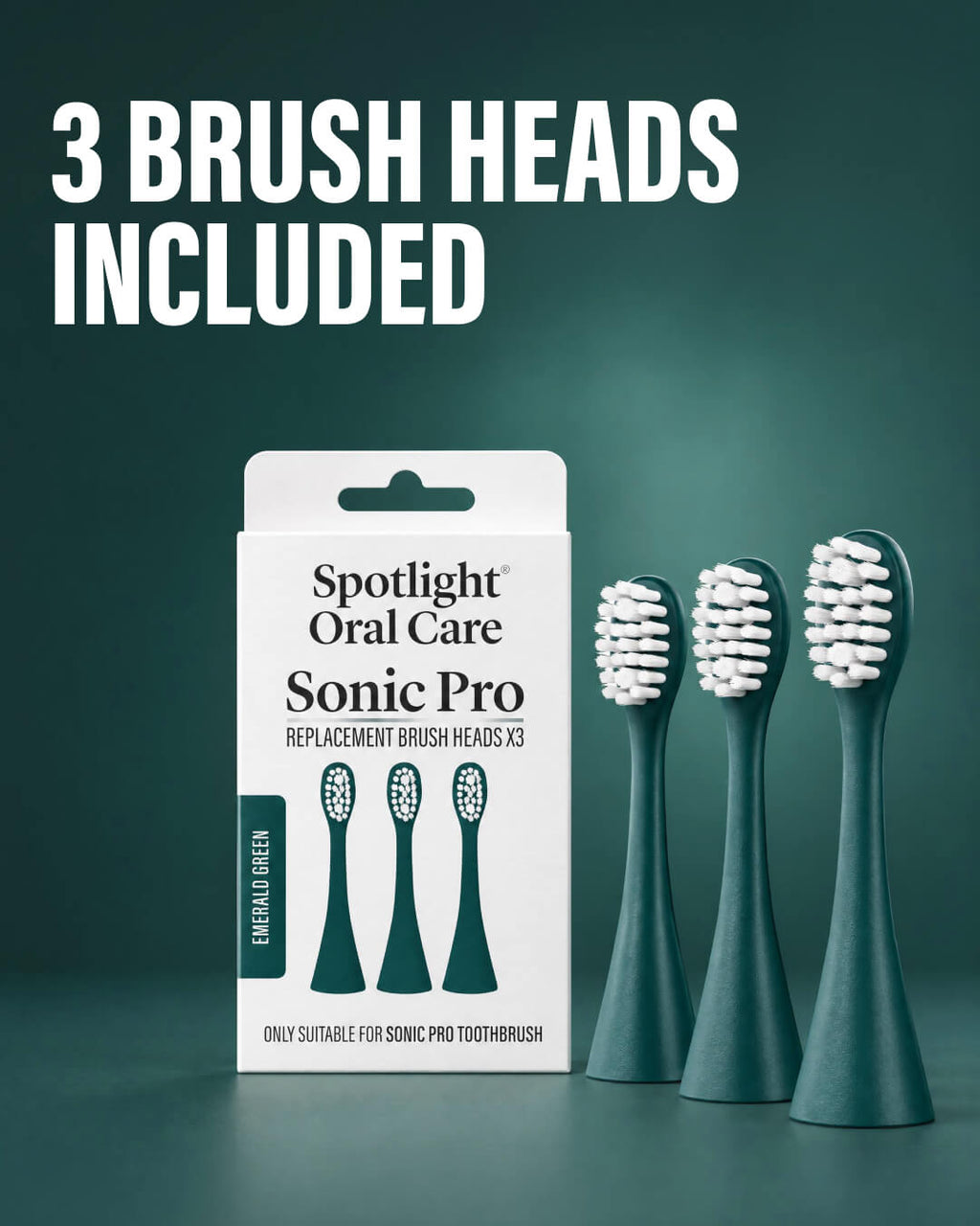 Sonic Pro Limited Edition Electric Toothbrush - Emerald Green