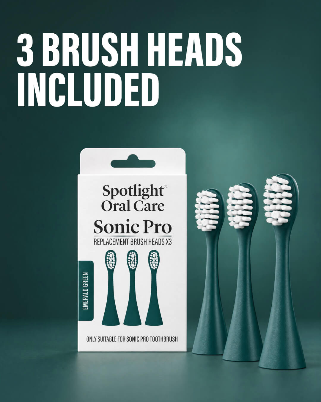 Sonic Pro Limited Edition Electric Toothbrush - Emerald Green