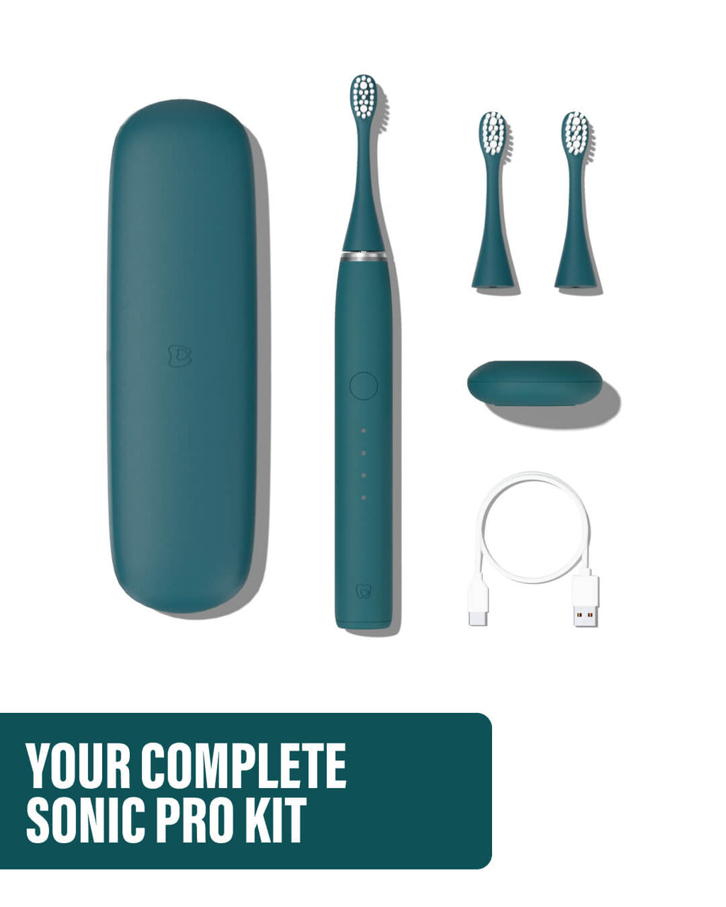Sonic Pro Limited Edition Electric Toothbrush - Emerald Green