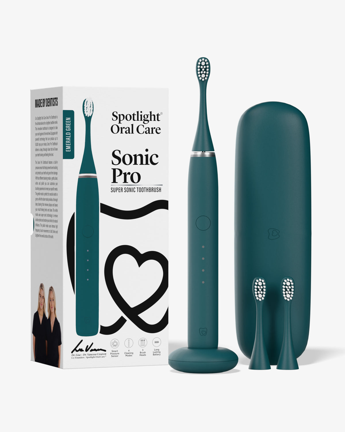 Sonic Pro Limited Edition Electric Toothbrush Emerald Green