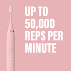 Blush Pink Sonic Pro Electric Toothbrush
