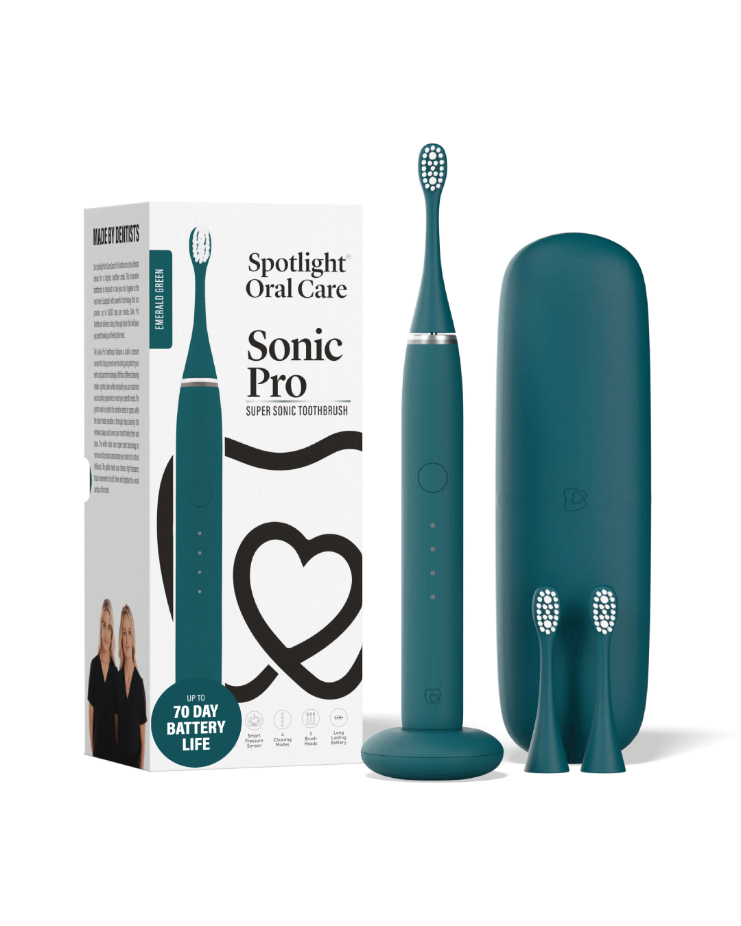 Sonic Pro Limited Edition Electric Toothbrush - Emerald Green
