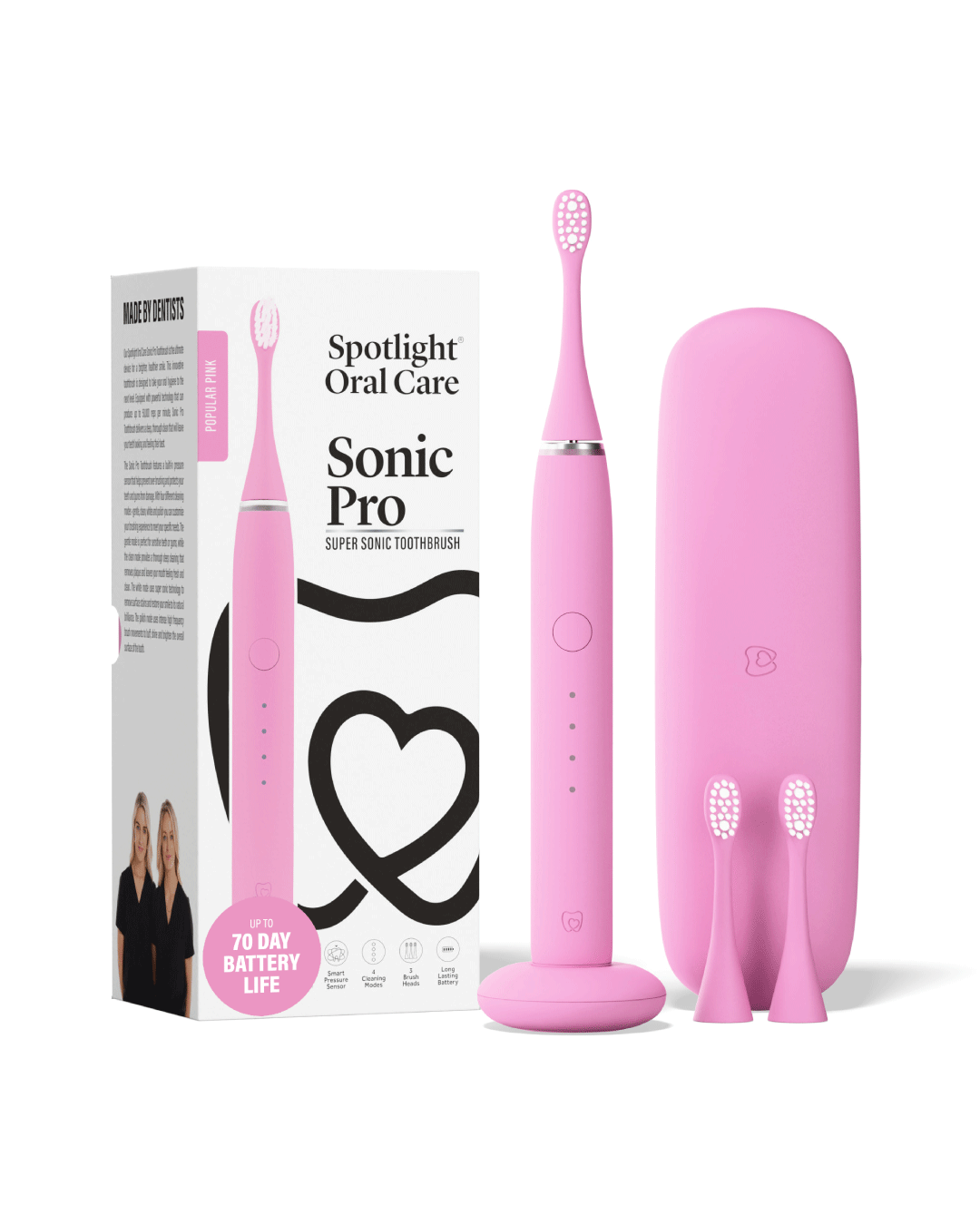Sonic Pro Limited Edition Electric Toothbrush - Popular Pink