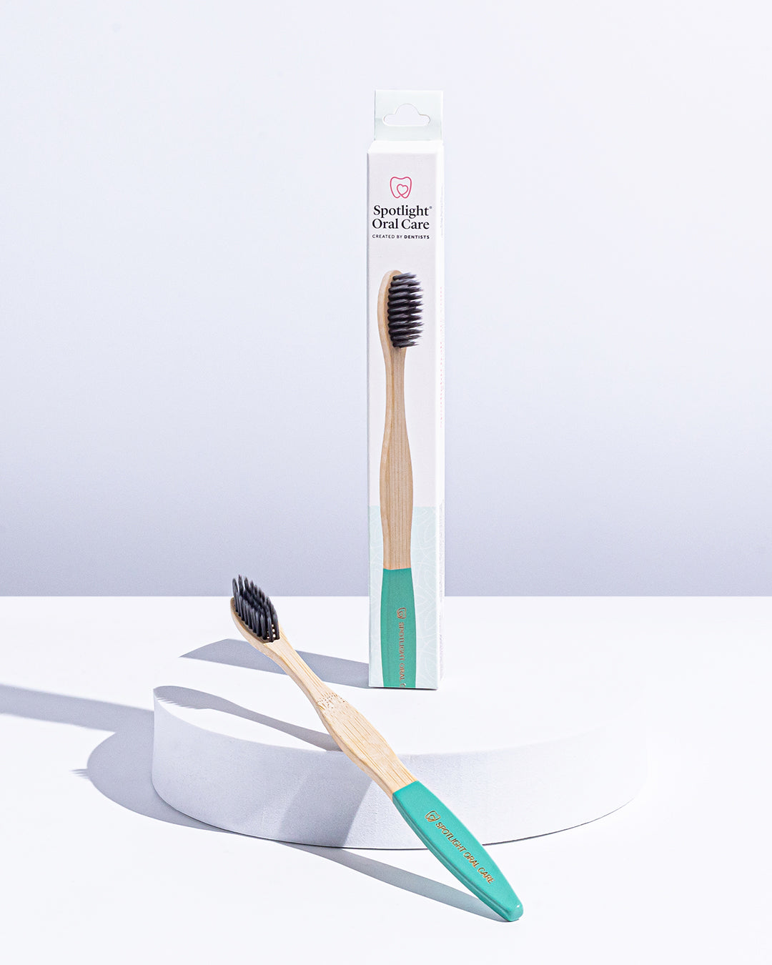 Eco-friendly bamboo toothbrush designed to reduce plastic waste while providing effective plaque removal​