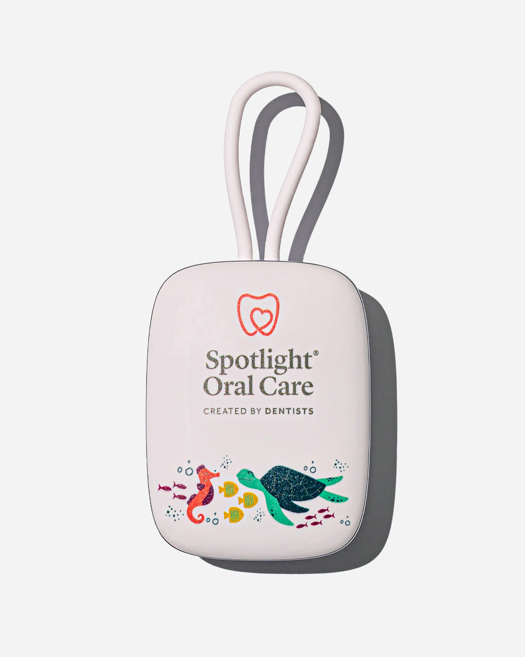 Spotlight Oral Care UV Toothbrush Sanitiser for Kids using UV LED technology to eliminate 99.9% of bacteria in under 5 minutes, ensuring hygienic brushing​