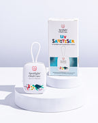 Dentist-developed UV sanitiser for kids' toothbrushes, offering an easy-to-use solution for maintaining a germ-free brushing routine​