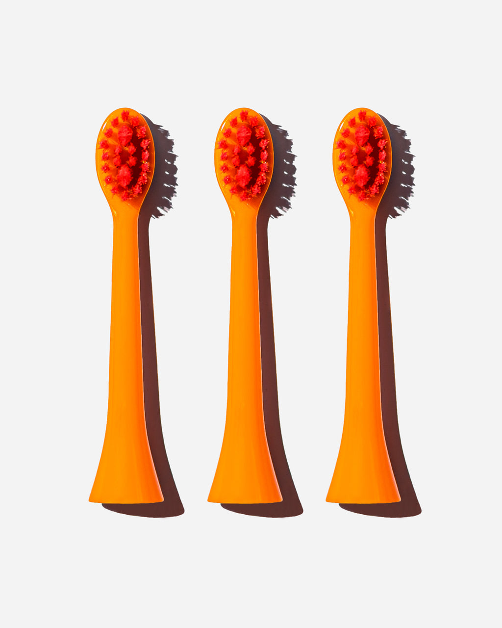 Spotlight Oral Care Sonic Toothbrush Replacement Heads in Pride edition, featuring a vibrant design inspired by the inclusive Pride flag, supporting LGBTQ+ charities with every purchase​