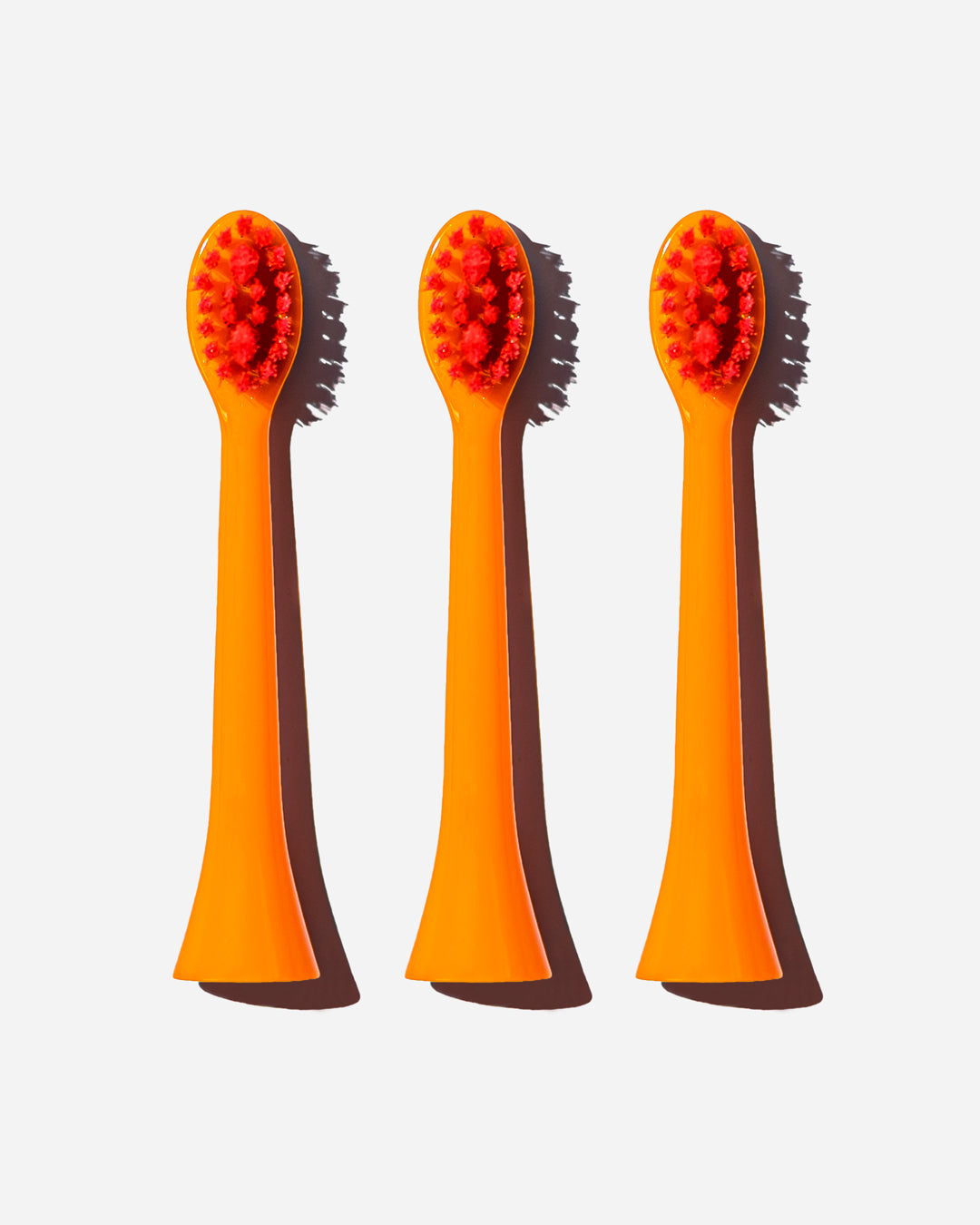 Spotlight Oral Care Sonic Toothbrush Replacement Heads in Pride edition, featuring a vibrant design inspired by the inclusive Pride flag, supporting LGBTQ+ charities with every purchase​