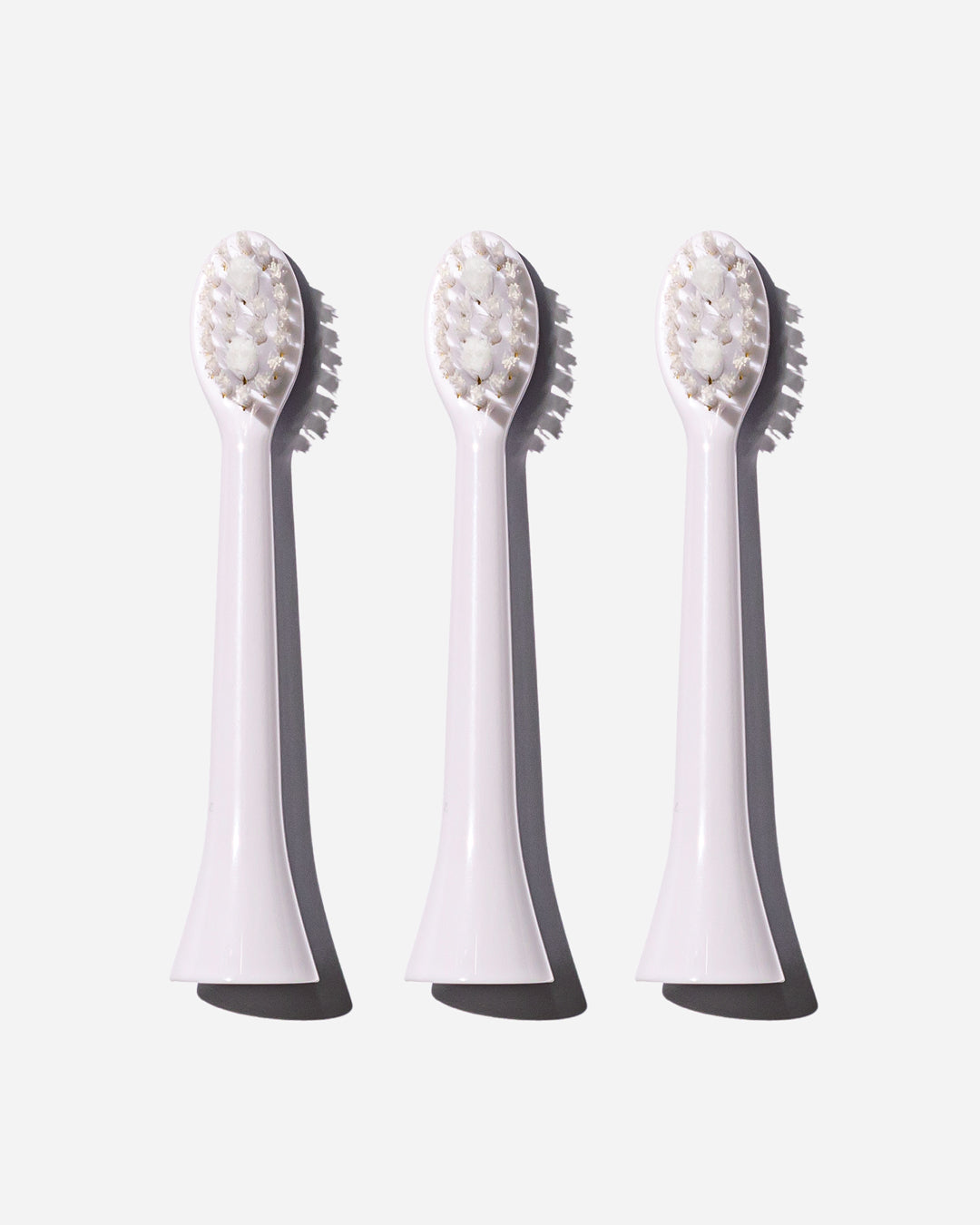 Spotlight Oral Care Sonic Toothbrush Replacement Heads – pack of 3 white brush heads designed for effective plaque removal and gentle gum care​